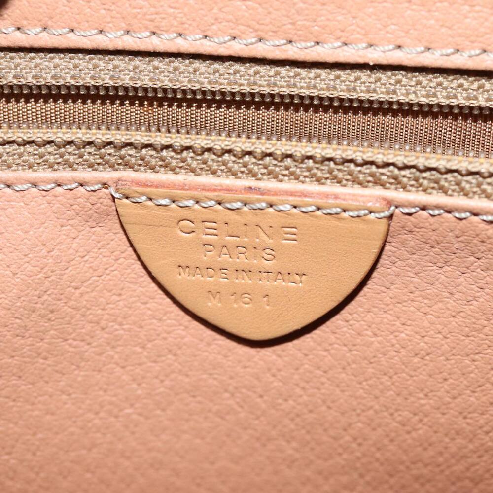 CELINE Macadam Canvas Tote Bag Pvc Brown - Picture 12 of 16